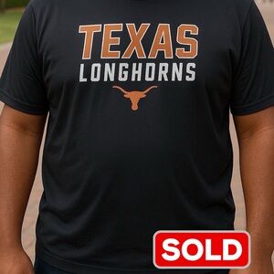 Texas Longhorns Apparel Black T Shirt Men’s Size 2X Short Sleeve
